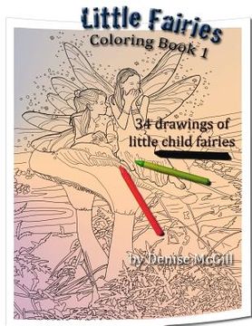portada Little Fairies Coloring Book 1 (en Inglés)
