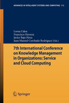 portada 7th international conference on knowledge management in organizations