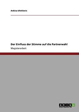 portada Der Einfluss der Stimme auf die Partnerwahl (German Edition)