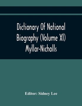 portada Dictionary Of National Biography (Volume Xl) Myllar-Nicholls (en Inglés)