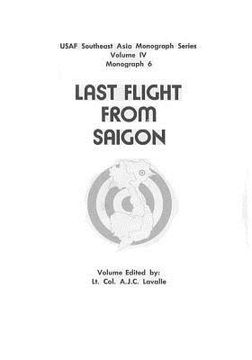portada Last Flight from Saigon (en Inglés)