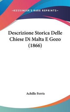 portada Descrizione Storica Delle Chiese Di Malta E Gozo (1866) (in Italian)