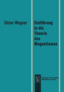 portada Einführung in Die Theorie Des Magnetismus (en Alemán)
