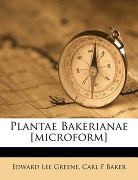 portada plantae bakerianae [microform] (en Inglés)