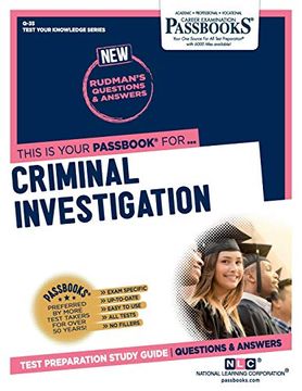 portada Criminal Investigation (in English)