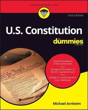 portada U. S. Constitution for Dummies (en Inglés)