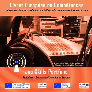portada Livret Européen de Compétences: Bénévolat dans les radios associatives et communautaires en Europe (in English)