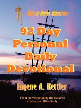 portada 92 Day Personal Daily Devotional (en Inglés)