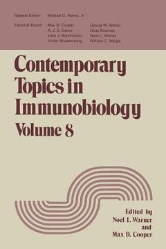 portada Contemporary Topics in Immunobiology: Volume 8 (en Inglés)