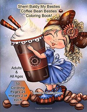 portada Sherri Baldy my Besties Coffee Bean Besties Coloring Book (en Inglés)