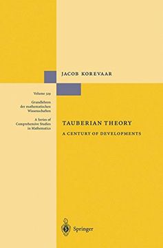 portada Tauberian Theory: A Century of Developments (Grundlehren der Mathematischen Wissenschaften) (en Inglés)
