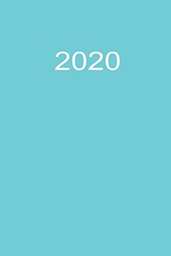 portada 2020: 2020 Kalenderbuch a5 a5 Blau (en Alemán)