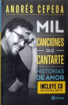 portada Mil Canciones que Cantarte Historia de Amor y cd