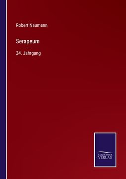 portada Serapeum: 24. Jahrgang (en Alemán)