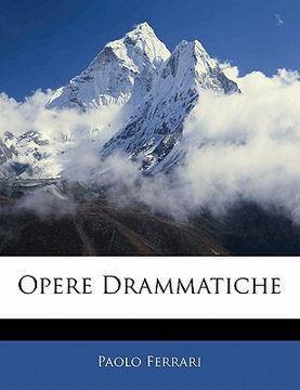 portada Opere Drammatiche (in Italian)