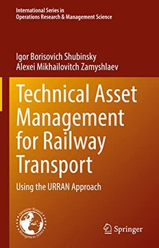 portada Technical Asset Management for Railway Transport: Using the Urran Approach (en Inglés)