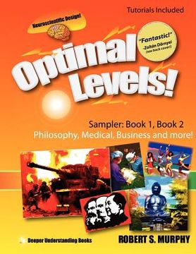portada optimal levels! sampler: book1, book 2 (en Inglés)