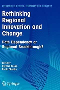 portada rethinking regional innovation and change: path dependency or regional breakthrough (en Inglés)
