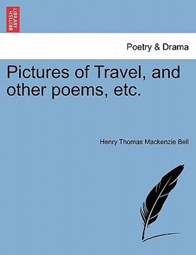 portada pictures of travel, and other poems, etc.