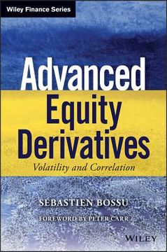 portada Advanced Equity Derivatives: Volatility And Correlation (en Inglés)
