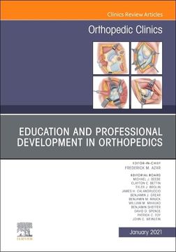 portada Education and Professional Development in Orthopedics, an Issue of Orthopedic Clinics (Volume 52-1) (The Clinics: Orthopedics, Volume 52-1) (in English)