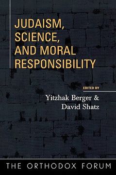 portada judaism, science, and moral responsibility