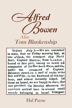 portada Alfred Bowen Alias Tom Blankenship (en Inglés)