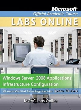 portada windows server 2008 applications infrastructure configuration: exam 70-040 [with access code]
