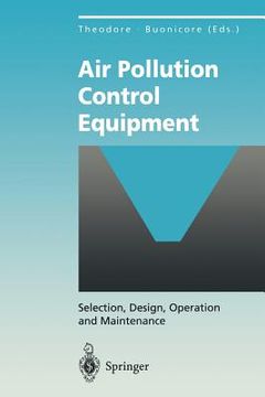 portada air pollution control equipment: selection, design, operation and maintenance