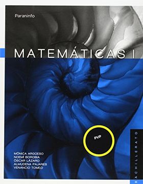 portada Matemáticas i. 1º Bachillerato (in Spanish)