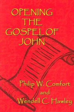 portada opening the gospel of john (en Inglés)