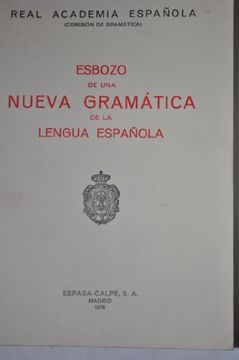 portada Esbozo de una Nueva Gramatica de la Lengua Española