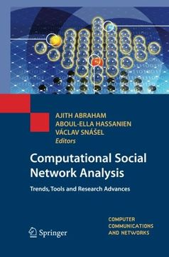 portada computational social network analysis: trends, tools and research advances (en Inglés)