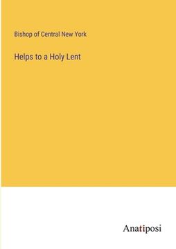 portada Helps to a Holy Lent