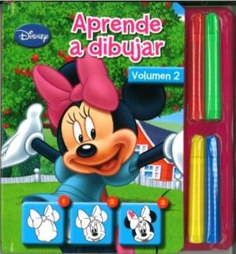 portada Aprende a Dibujar Disney vol 2 Minnie