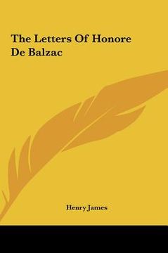 portada the letters of honore de balzac (en Inglés)