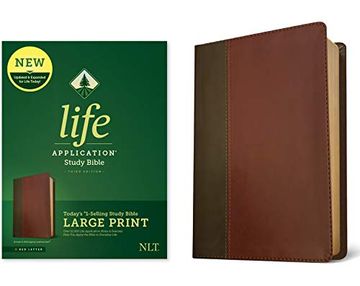portada Nlt Life Application Study Bible, Third Edition, Large Print 