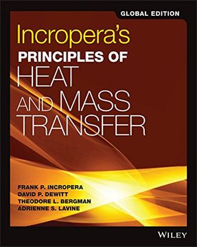 portada Bergman, t: Incropera's Principles of Heat and Mass Transfer (en Inglés)