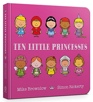 portada Ten Little Princesses: Board Book