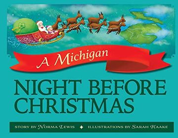 portada A Michigan Night Before Christmas (in English)