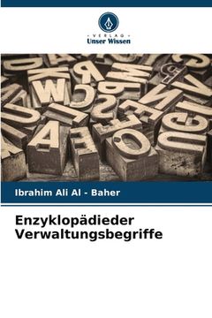 portada Enzyklopädieder Verwaltungsbegriffe (en Alemán)