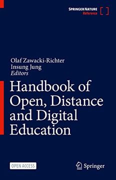 portada Handbook of Open, Distance and Digital Education (en Inglés)