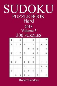 portada 300 Hard Sudoku Puzzle Book - 2018