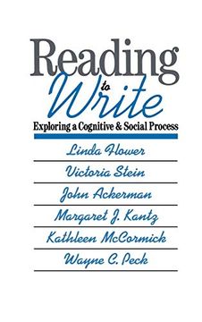 portada Reading-To-Write: Exploring a Cognitive and Social Process (Social and Cognitive Studies in Writing and Literacy) (en Inglés)