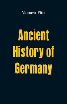 portada Ancient History of Germany (en Inglés)