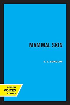 portada Mammal Skin: Volume 37 (Comparative Studies of Health Systems and Medical Care) 