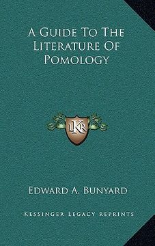 portada a guide to the literature of pomology (en Inglés)