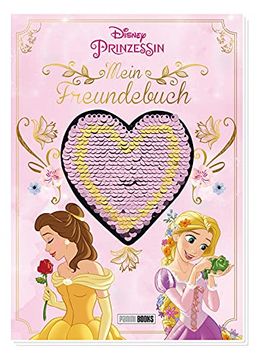 portada Disney Prinzessin: Mein Freundebuch: Freundebuch mit Wendepailletten