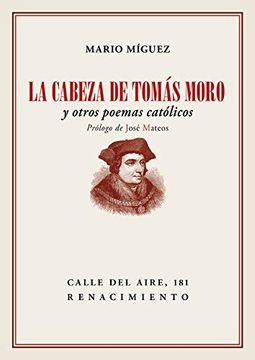 portada La Cabeza de Tomás Moro [Próxima Aparición] (in Spanish)