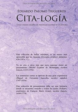 portada Cita-logía (spanish Edition)